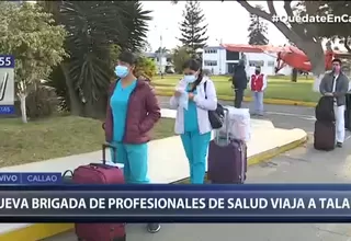 Personal médico de EsSalud viaja a Piura y Talara para incorporarse a tareas contra el COVID-19