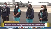 Personal de salud viaja a Arequipa para atender emergencia por coronavirus - Noticias de arequipa