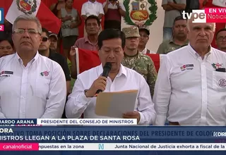 Gobierno reafirma soberanía peruana sobre Santa Rosa de Loreto y descarta disputa