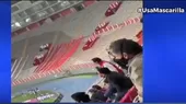 Perú-Brasil: Captan a asistentes en tribunas del Estadio Nacional pese a prohibiciones  - Noticias de tribuna
