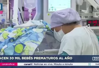 En Perú nacen 30 mil bebés prematuros al año y solo la mitad logra sobrevivir