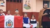 Perú vs. Brasil: niños de Apurímac conmueven al cantar el Himno Nacional en quechua - Noticias de peru-vs-escocia