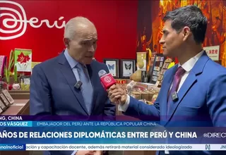 Perú y China celebran 55 años de relaciones diplomáticas con exposición de arte prehispánico en Pekín