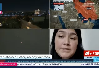 Peruana en Qatar relató el ataque iraní a base militar de EE. UU.
