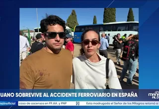 Peruano sobrevivió a choque de trenes en España y ayudó a pasajeros heridos