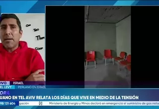 Peruano en Tel Aviv describe alertas y refugios ante ataques entre Israel e Irán