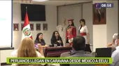 Peruanos llegan en caravana desde México a Estados Unidos - Noticias de mexico