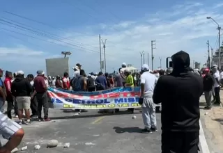 Pescadores bloquean vía para protestar contra Pluspetrol