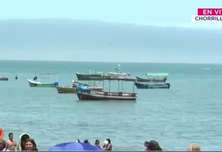 Pescadores de Chorrillos se preparan ante fuertes oleajes