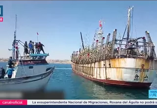 Pescadores denuncian presencia de barcos chinos en mar peruano