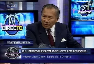 "Peter Cárdenas Schulte fue uno de los terroristas más crueles del Perú"