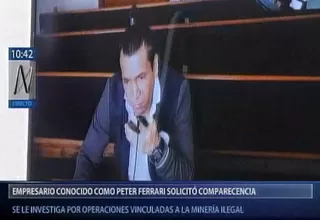 'Peter Ferrari' pidió seguir con su proceso en comparecencia restringida