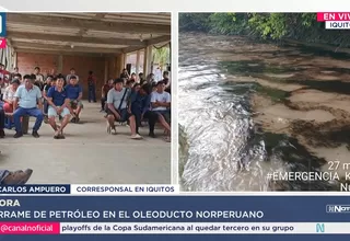 Petroperú reporta retención de naves tras derrame en Loreto