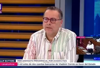 Phillip Butters propone pena de muerte y privatizar Petroperú