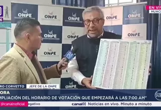 Piero Corvetto presenta cédula y detalles de elecciones 2026
