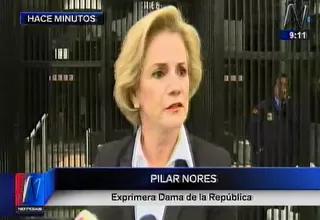 Pilar Nores: Donaciones de Odebrecht fueron en teletón 