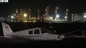 Pisco: Avioneta cayó sobre planta de Pluspetrol  - Noticias de avioneta