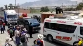 Pisco: Policía Nacional interviene caravana de manifestantes - Noticias de nacionales