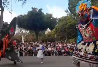 Piura: Danza de los Diablicos en honor a Virgen del Carmen de Huancabamba