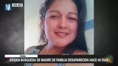 Piura: Exigen búsqueda de madre de familia desaparecida hace 40 días  - Noticias de desaparecidas