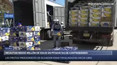 Piura: Incautan pitahayas de contrabando valorizadas en medio millón de soles - Noticias de contrabando