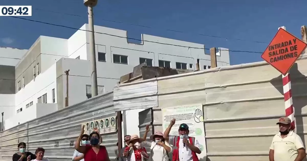Piura: Obras en hospital Los Algarrobos se encuentra paralizada
