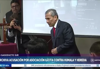 PJ archiva delito contra Ollanta Humala y Nadine Heredia