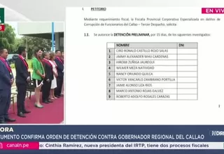 PJ autoriza detención preliminar de Ciro Castillo y 13 allegados