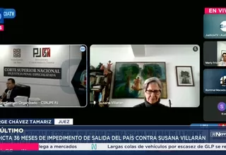 PJ impone impedimento de salida a Susana Villarán
