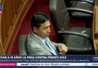 PJ eleva a 18 años condena a Freddy Díaz por violación