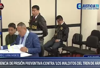 Ordenan prisión preventiva para dos integrantes de 'Los malditos del tren de Aragua'