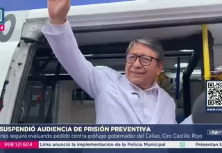 Poder Judicial evalúa prisión preventiva contra Ciro Castillo Rojo