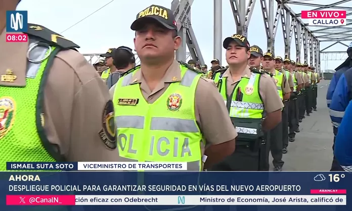 Plan de seguridad para el nuevo acceso al aeropuerto Jorge Chávez | Canal N