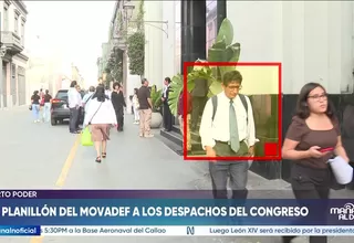 Del planillón del Movadef a los despachos del Congreso