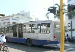 Plantean exclusividad del Corredor Azul en la Av. Arequipa