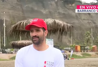 Playa Los Yuyos: Atletas olímpicos lideran jornada de limpieza