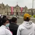  Plaza de Arma de Lima permanece cerrada