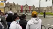  Plaza de Arma de Lima permanece cerrada - Noticias de fiestas-patrias