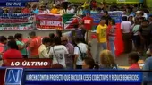 Plaza San Martín: marchan contra proyecto que facilita despidos y reduce beneficios - Noticias de facilito