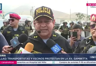 PNP anuncia policía vial antiextorsiones y botón de pánico en el Callao