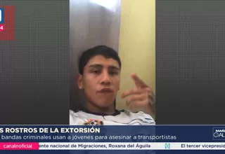 PNP capturó a jóvenes reclutados para actos de extorsión