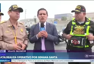 PNP despliega 5.800 efectivos por Semana Santa 2026