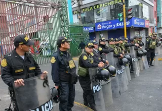 PNP a Fiscalía: Dos policías fueron retenidos en flagrancia por muerte de manifestante en protesta