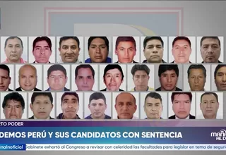 Podemos Perú y sus candidatos con sentencia