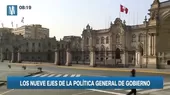 Poder Ejecutivo publicó los nueve ejes de la Política General de Gobierno - Noticias de mensaje-de-la-nacion