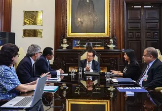 Poder Ejecutivo se reunió con titulares de JNE, ONPE y Reniec