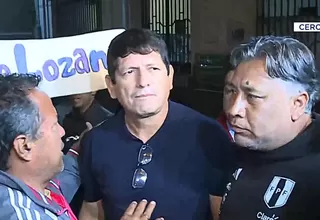 Poder Judicial ordenó liberación de Agustín Lozano