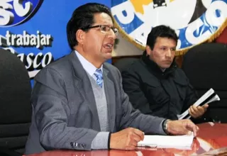 Policía anticorrupción detuvo al presidente regional de Pasco