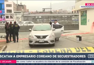 Policía captura a delincuentes que secuestraron a coreano