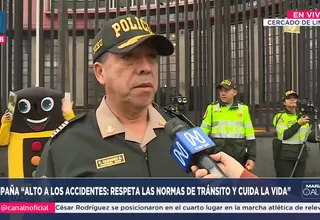 Policía Nacional: El exceso de velocidad es la principal causa de accidentes de tránsito